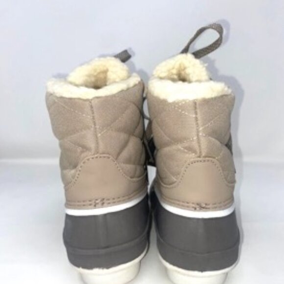 Khombu Zany/82120929 Women's Gray Winter Waterproof Thermolite Snowboots Size 6M - Picture 5 of 10